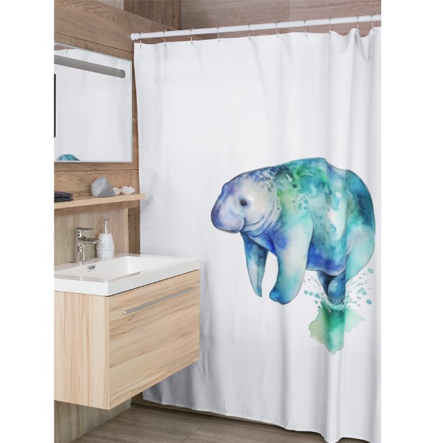 Cortina De Ducha Manatee (Subido por el creador)