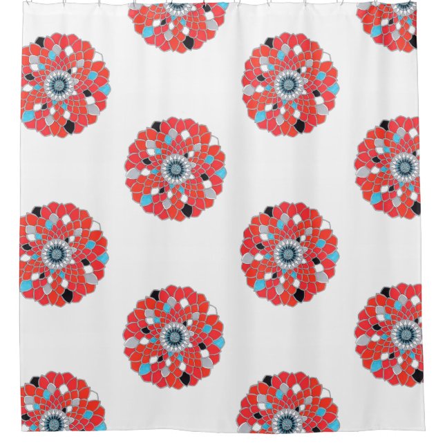 Cortina De Ducha Mandala Shower curtain  (Anverso)