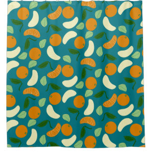 Cortina De Ducha Mandarin Citrus
