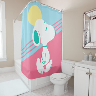 Cortina De Ducha Maní Snoopy Deco Dreams Sun