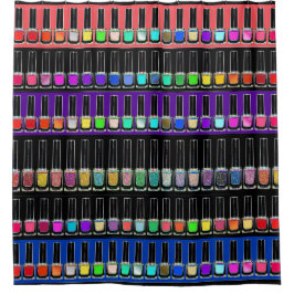 Cortina De Ducha Manicure Nail Belleza polaca