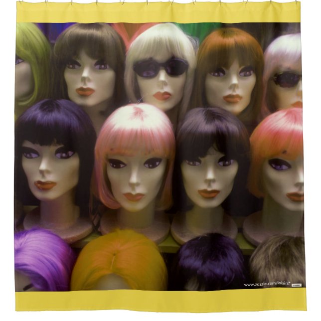 Cortina De Ducha Mannequinas (Anverso)