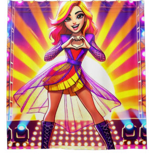 Cortina De Ducha Manos del corazón