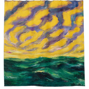 Cortina De Ducha Mar de Otoño Emil Nolde