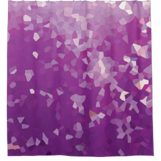 Cortina De Ducha Mar morado de cristal
