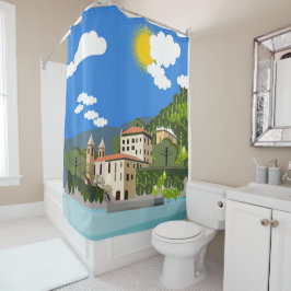 Cortina De Ducha Mar y playa