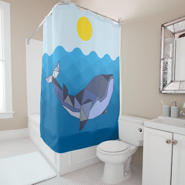 Cortina De Ducha Mar y playa (In situ)