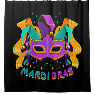 Cortina De Ducha Mardi Gras