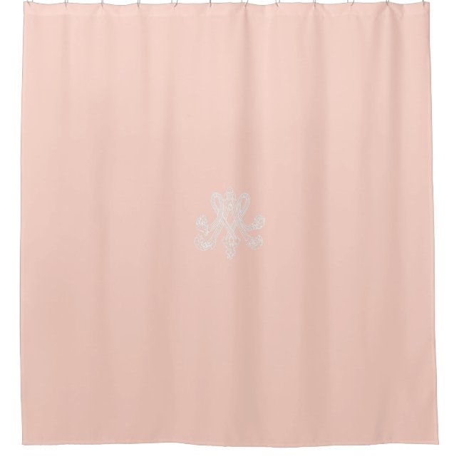 Cortina De Ducha Marie Antoinette – Monogramm – Monogram initial (Anverso)