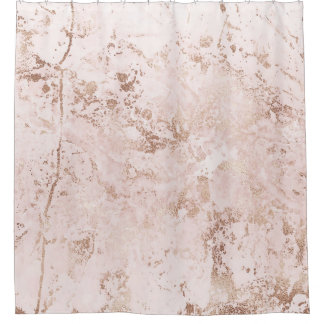 Cortina De Ducha Mármol rosa: fondo de textura dorada.
