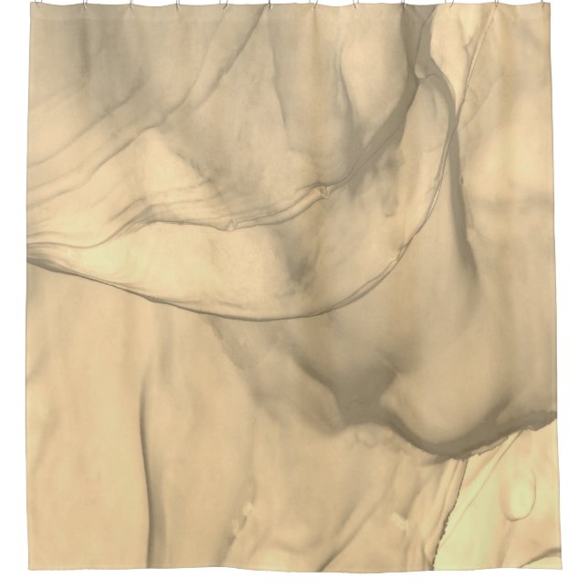 Cortina De Ducha Marrón inclinado / dorado (Anverso)