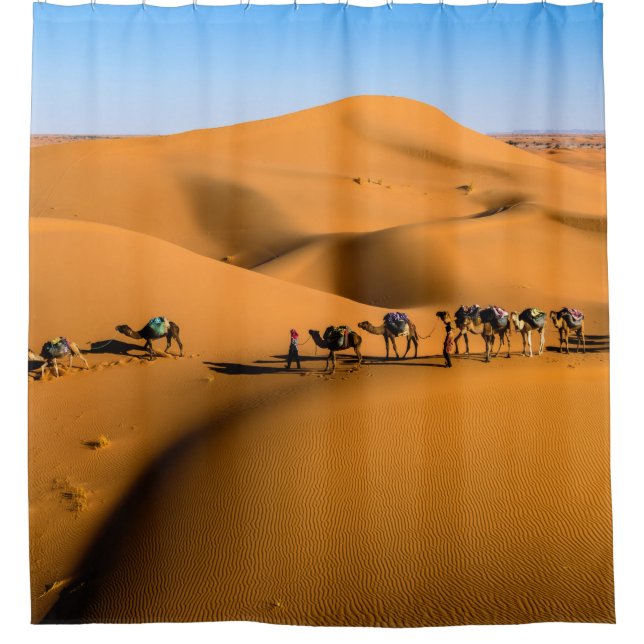 CORTINA DE DUCHA MARRUECOS SAHARA (Anverso)