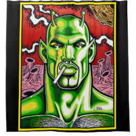 Cortina De Ducha Martian Machismo