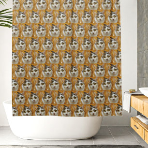 Cortina De Ducha Mascota personalizado o foto familiar personalizad