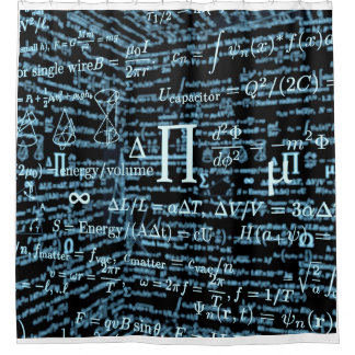 Cortina De Ducha Mathematik Algebra Design
