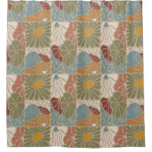 Matisse Groovy floral Art Nouveau 1970s Boho 