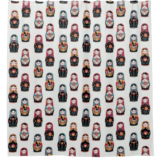 Cortina de ducha Matreshka (Anverso)