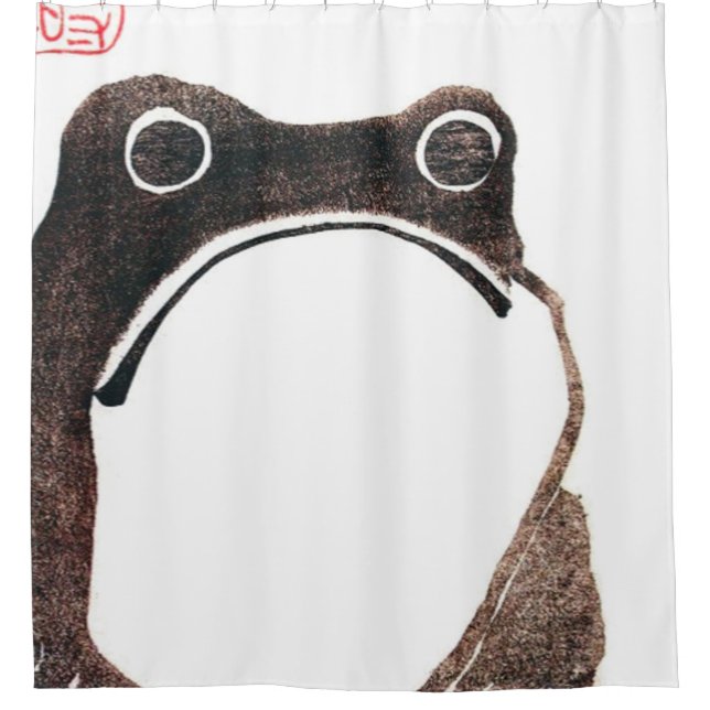 Cortina De Ducha Matsumoto Hoji Frog (Anverso)