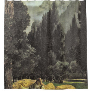 Cortina De Ducha Maxfield Parrish - Sueño del poeta (1901)