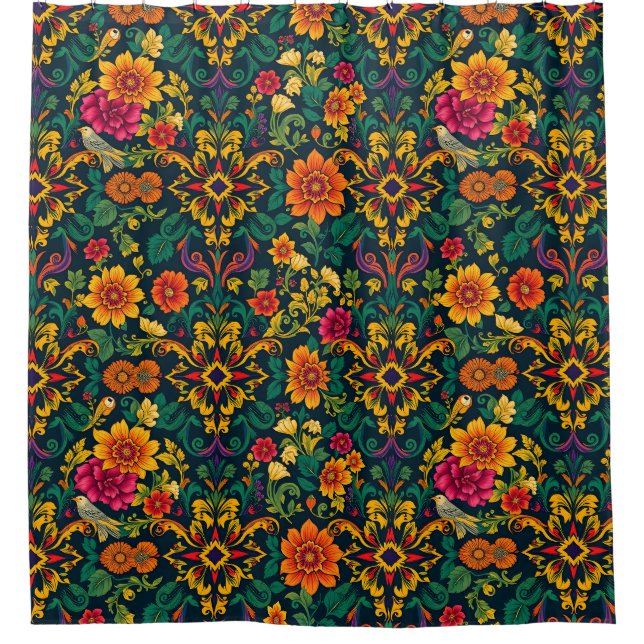 Cortina de ducha Maximalista Audaz (Anverso)