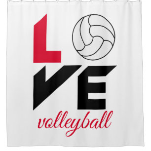 Cortina De Ducha Me encanta el voleibol