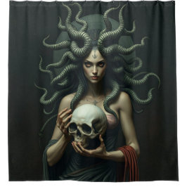 Cortina De Ducha „Medusa – Blick der Macht“