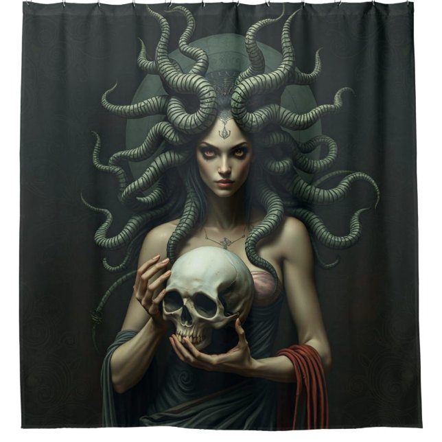 Cortina De Ducha „Medusa – Blick der Macht“ (Anverso)
