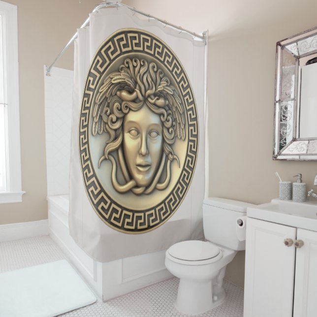 Cortina De Ducha Medusa Gold (In situ)