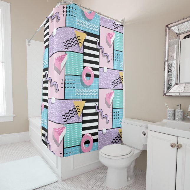 Cortina De Ducha Memphis Party (In situ)