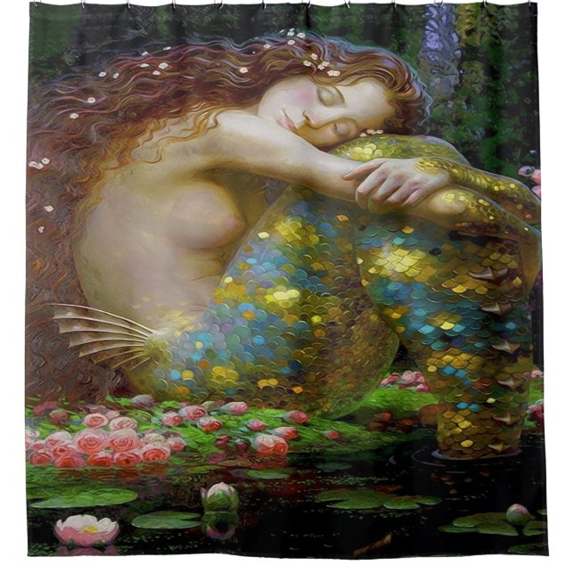 Cortina De Ducha Mermaid's Dream (Anverso)