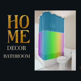 Cortina De Ducha mes mínimo de orgullo gay colorido lgbtq