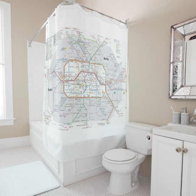 Cortina De Ducha Metro de Berlín (In situ)