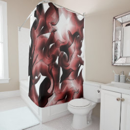 Cortina De Ducha Mezcla de niebla parduzco y poco tallada