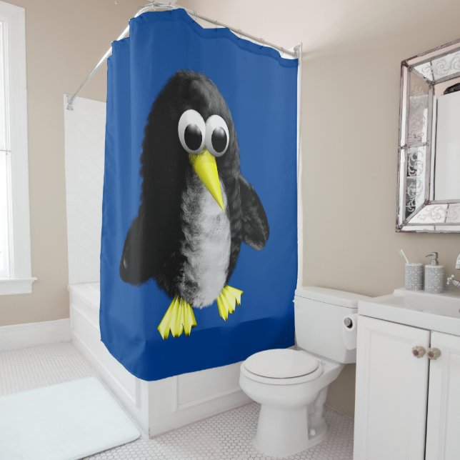 Cortina De Ducha Mi amigo el pingüino (In situ)