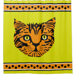 Cortina De Ducha Mi gigantesca cara de bebé tigre