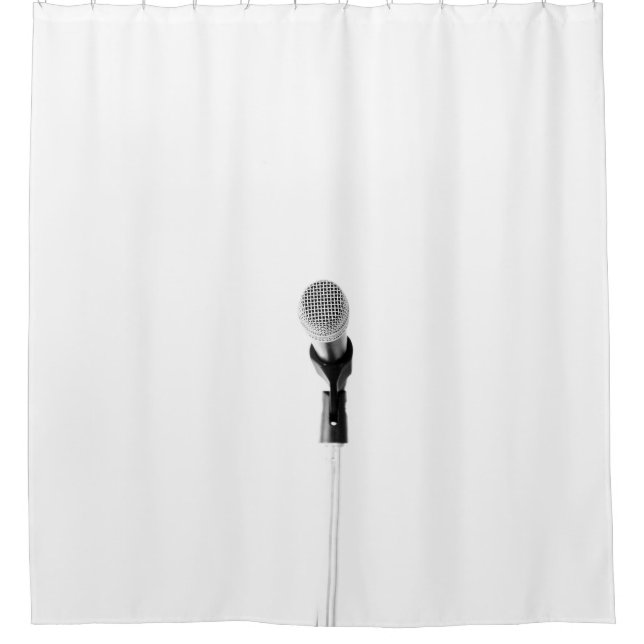 Cortina De Ducha Micrófono (Anverso)