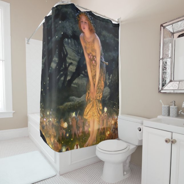 Cortina De Ducha “Midsummer Eve” by Edward Robert Hughes (In situ)