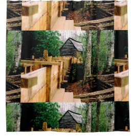 Cortina De Ducha Mill Scene