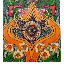 Cortina De Ducha MINNIE green