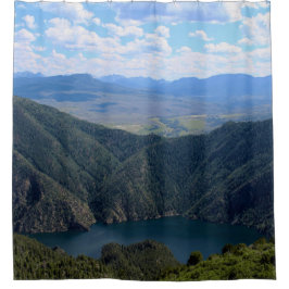 Cortina De Ducha Mirando hacia abajo al río Gunnison