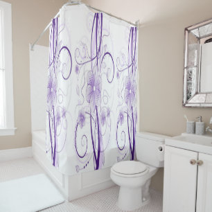 Cortina de ducha Miriam Purple