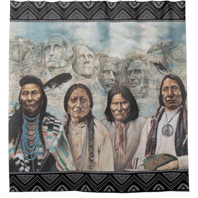 Cortina De Ducha Mis padres fundadores (Anverso)