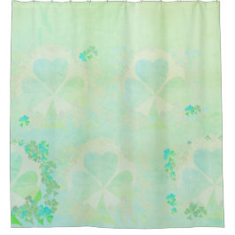 Cortina De Ducha Misty Shamrocks