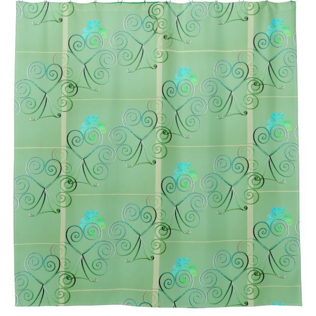 Cortina De Ducha Misty Shamrocks Duvet Cover (Anverso)