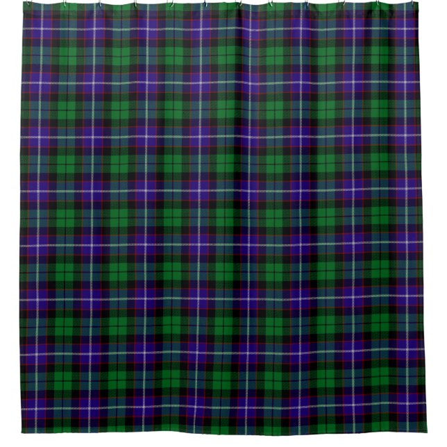 Cortina de ducha Mitchell Tartan (Anverso)