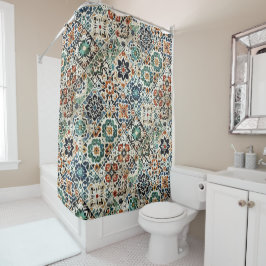 Cortina De Ducha Mixología marroquí 