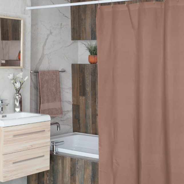Cortina De Ducha Mocha Mousse Solid Brown (Subido por el creador)