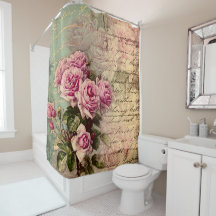 Moda de campo francesa, chic y shabby, rosas rosad