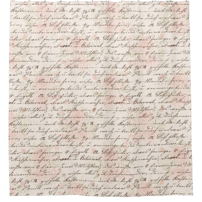 Cortina De Ducha Moda lamentable del país hermoso (Anverso)