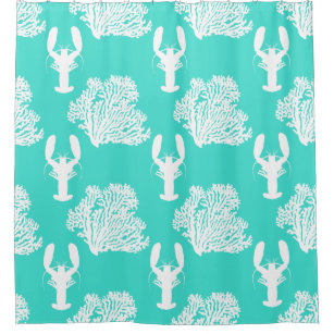 Wallpaper Cortinas De Ducha Langostas En La Playa Zazzle Es For iPhone